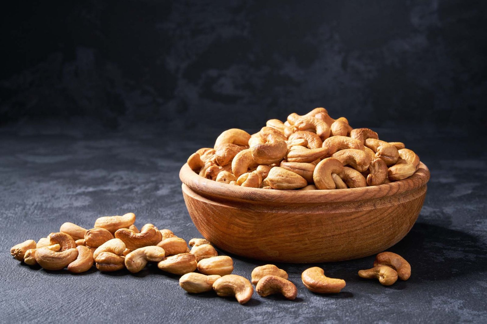 Premium roasted cashew nuts from Akros Limited